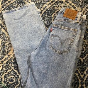 levi rib cage jeans